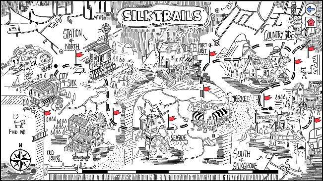 Silktrails 2: Cats in the grove