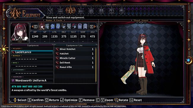 Death end re;Quest 2 - Ultimate Weapon Set