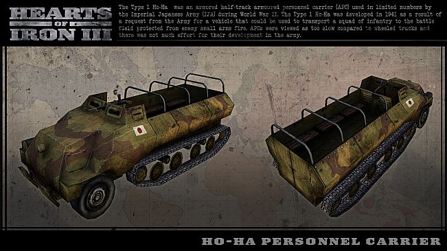 Hearts of Iron III: Japanese Vehicle Spritepack