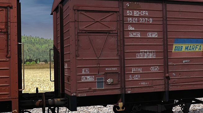 Trainz 2022 DLC - CFR Marfa Gbs/Gbgs freight car pack