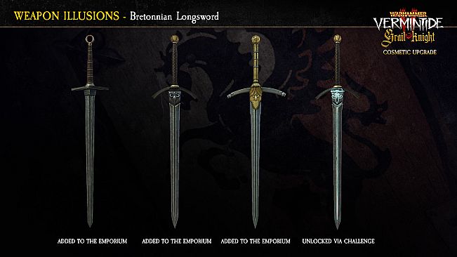 Warhammer: Vermintide 2 - Grail Knight Cosmetic Upgrade