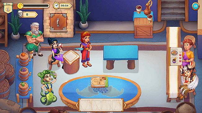 Greek Kitchen Frenzy: Dionysus