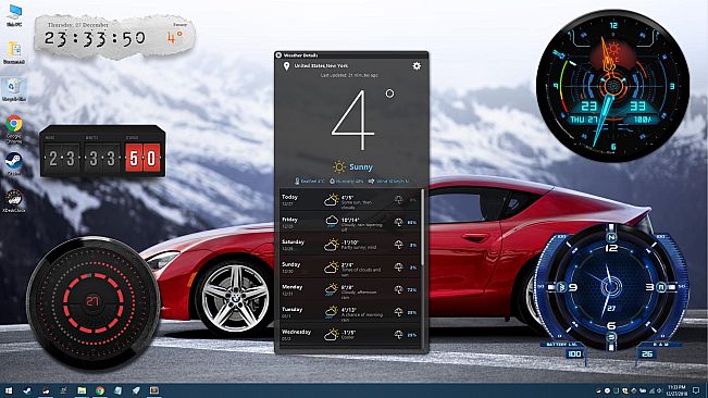 XDeskClock