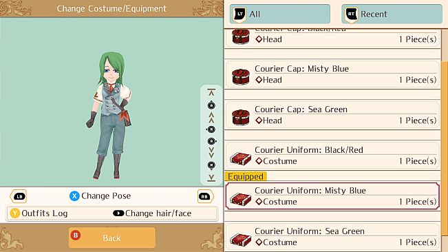 Courier Uniforms - WorldNeverland - Daily Life in the Elnea Kingdom - Another Life Adventure