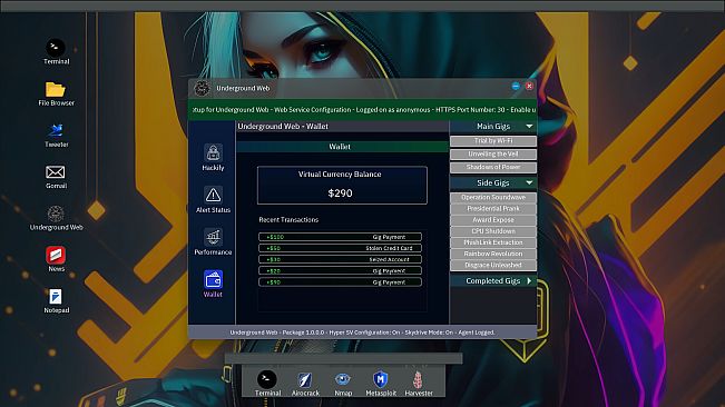 Anonymous Hacker Simulator: Prologue