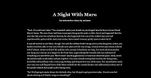 A Night With Maru