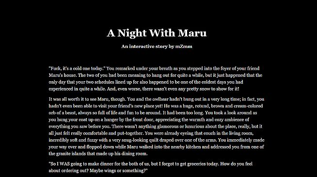 A Night With Maru