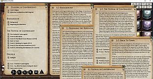 Fantasy Grounds - Feasting at Lanterngeist (PFRPG)