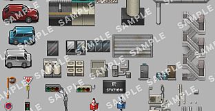 RPG Maker MV - SERIALGAMES Living Good City Tileset
