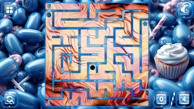 Sweetie Candy Maze: Azure Honeyberry