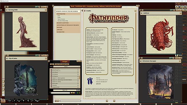 Fantasy Grounds - Pathfinder RPG - Campaign Setting: Belkzen, Hold of the Orc Hordes