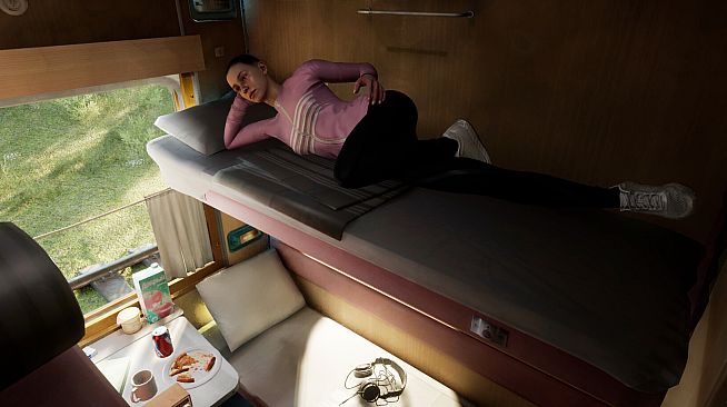 Russian Train Trip 2 - A beautiful girl in your place