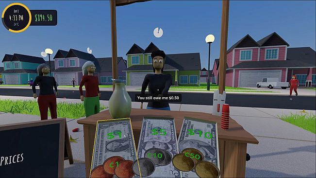 Lemonade Stand Simulator