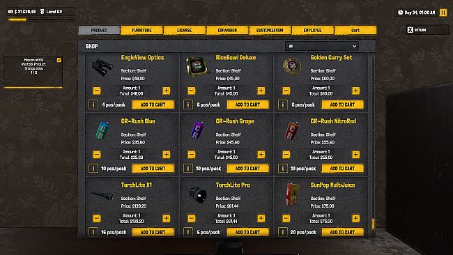 Night Market Simulator