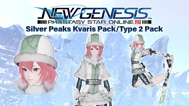 PSO2:NGS - Silver Peaks Kvaris Pack/Type 2 Pack