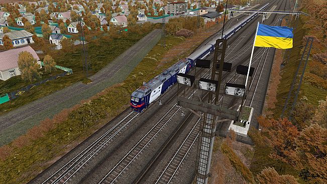 ZDSimulator - Dnipro-Genichesk (to Zaporizhia) Route