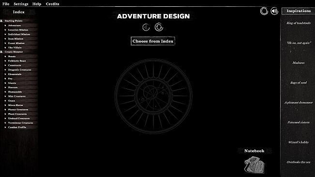 Fantasy Adventure Builder