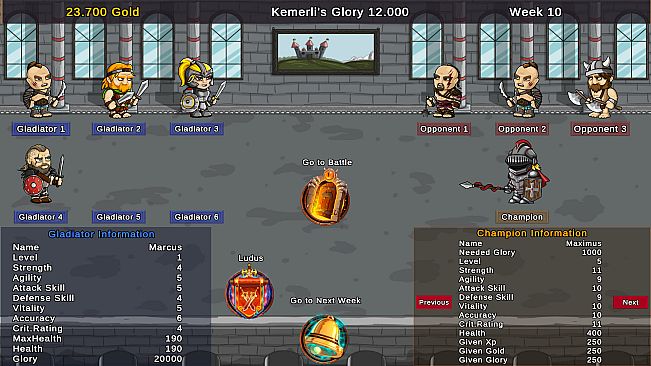 Gladiators and Glory