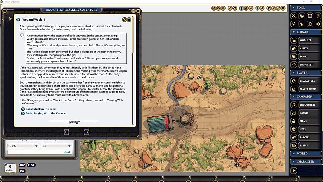 Fantasy Grounds - Stonewalkers Adventure
