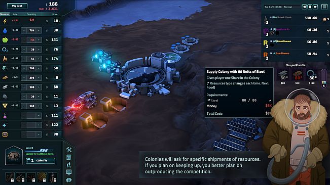 Offworld Trading Company - The Patron and the Patriot DLC