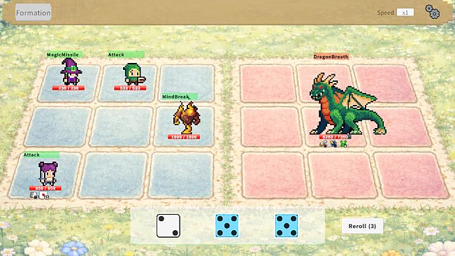Triple Dice Monsters