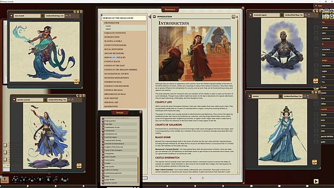 Fantasy Grounds - Pathfinder RPG - Pathfinder Companion: Heroes of the High Court