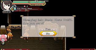 "Reimu Hakurei" Santa Costume (Touhou Genso Wanderer -Reloaded-)