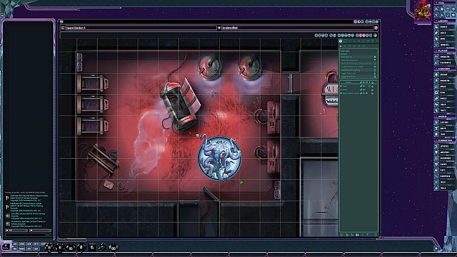 Fantasy Grounds - Starfinder 2 RPG - Flip-Mat: Space Station