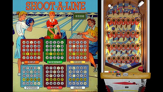 Bingo Pinball Gameroom - Bally Shoot A Line