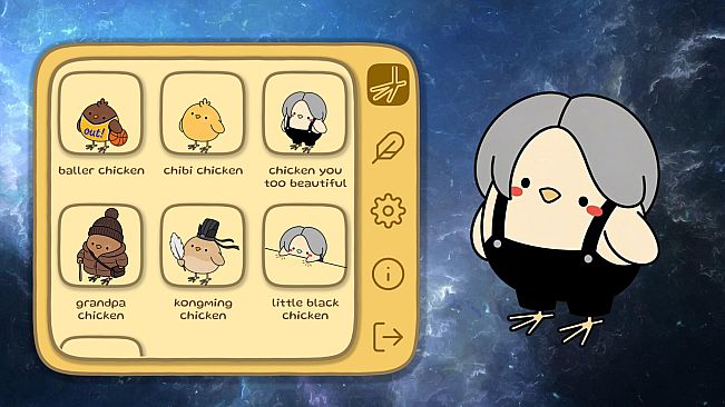 Your Chibi Chicken: Lo-Fi Desktop Pet