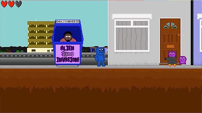 Bishi and the Alien Slime Invasion!