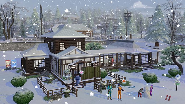The Sims 4 Snowy Escape Expansion Pack