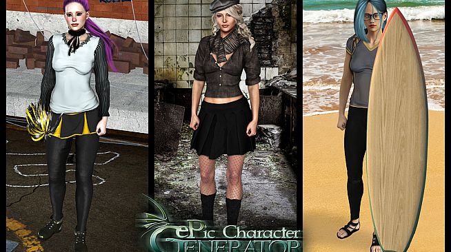 ePic Character Generator - Season #2: Female Modern #2