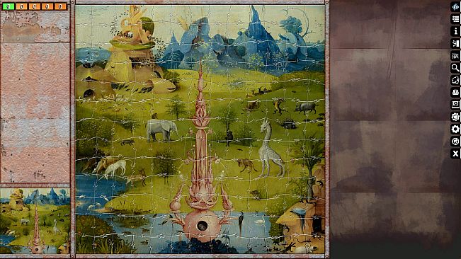 Jigsaw Puzzle Pack - Pixel Puzzles Ultimate: Bosch's Garden