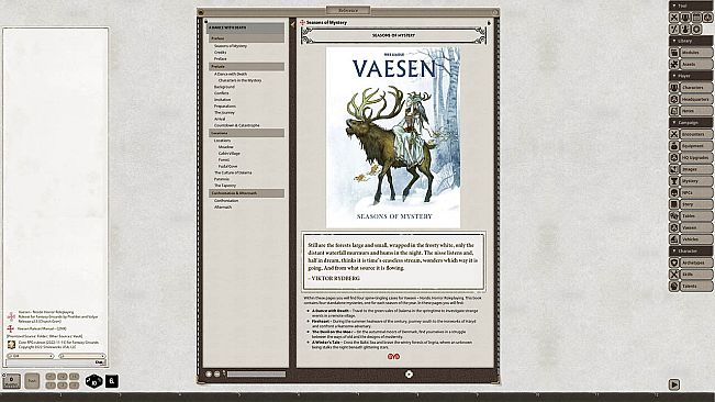 Fantasy Grounds - Seasons of Mystery