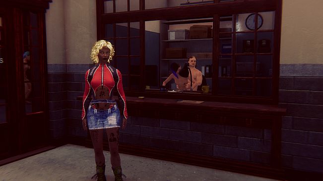 Cyberpunk women for Fuck in police