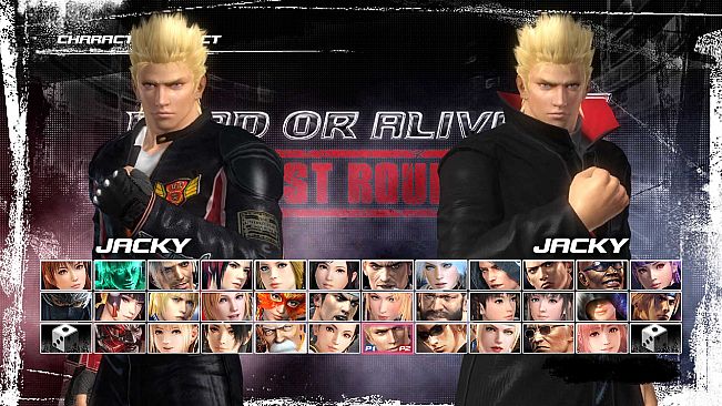 DEAD OR ALIVE 5 Last Round: Core Fighters Character: Jacky