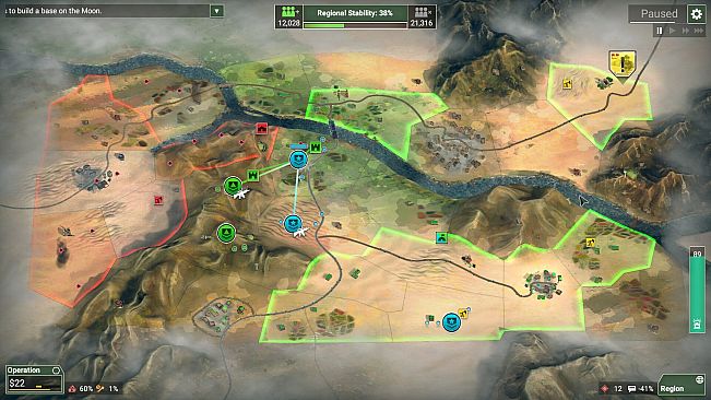 Rebel Inc: Escalation - Sand & Secrets