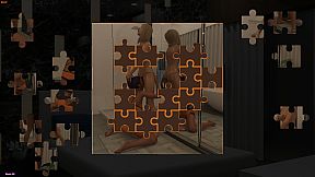 Jigsaw Puzzle - Futanari Threesome