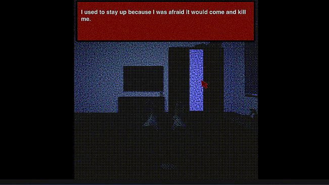 My monstrous roommate. (étude)