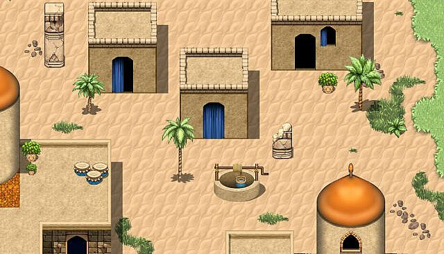 RPG Maker MZ - KR Desert Kingdom Tileset