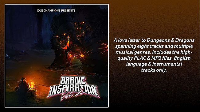 Idle Champions - Bardic Inspiration Vol 2