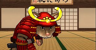 Fight Of Animals - Samurai Costume/Walking Cat