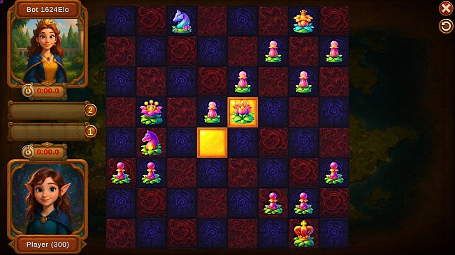 Choc Tactic for Chess Master - Flower Power