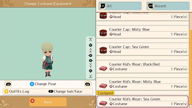 Courier Uniforms - WorldNeverland - Daily Life in the Elnea Kingdom - Another Life Adventure