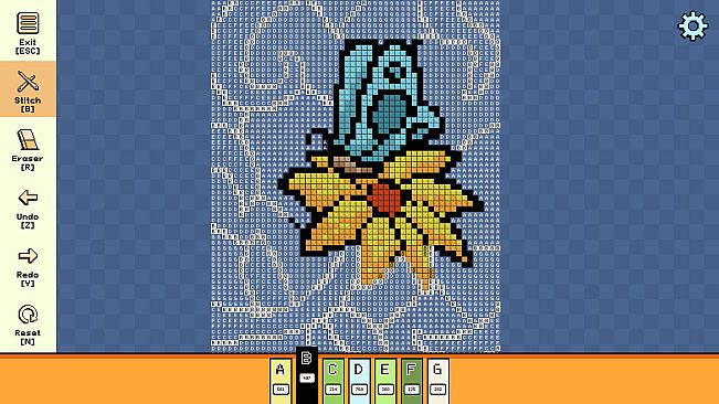 Pixel Cross Stitch - Simple Nature Pack