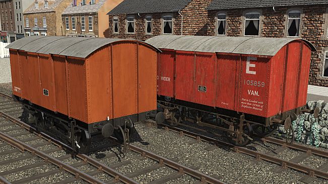 Trainz Plus DLC - UK Gunpowder Van Pack 1