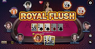 Poker Master - Texas Hold'em, Roulette, Blackjack, Baccarat, Omaha, Slots, Teen Patti