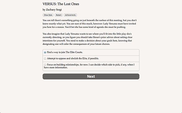 VERSUS: The Lost Ones