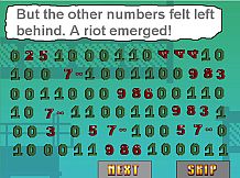 Riot of the numbers
